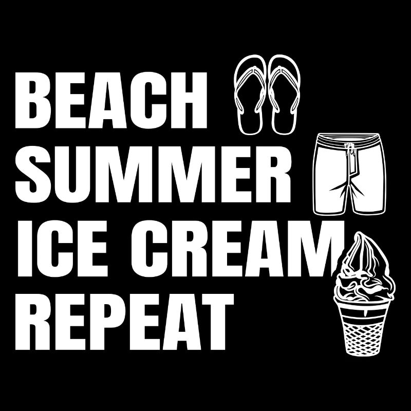 Ice Cream Lover Saying