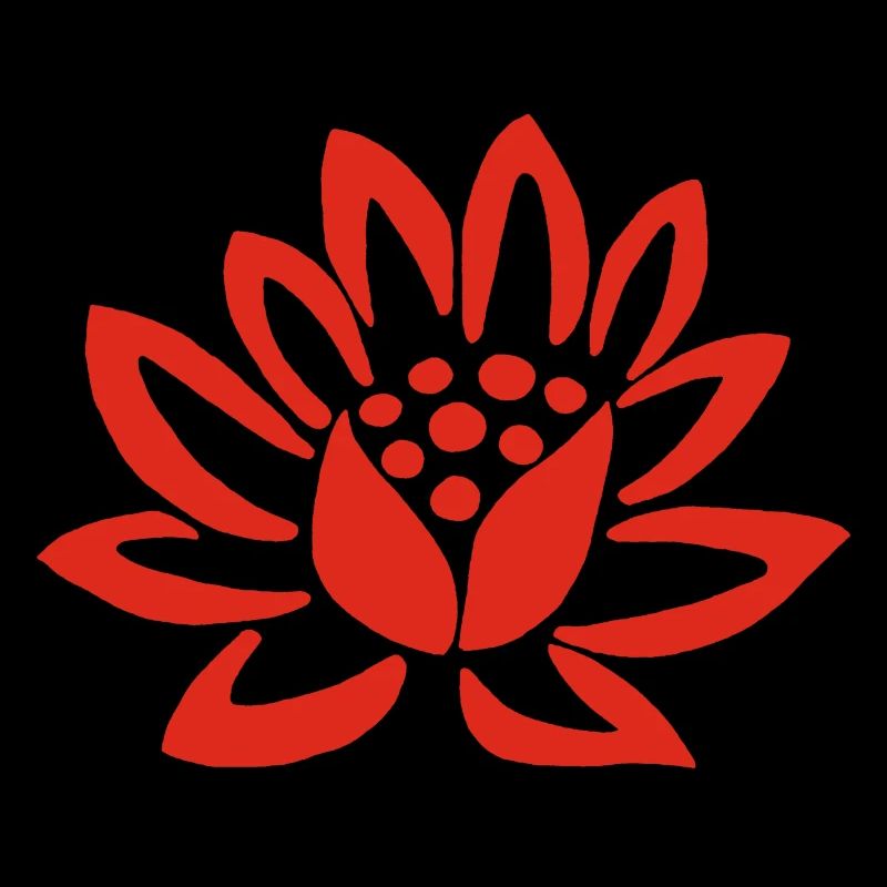 Red Lotus and Nature