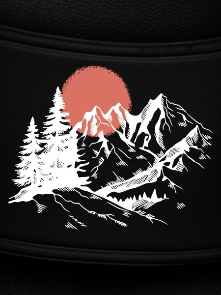 Sunset Peak Silhouette