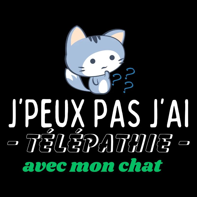 J'peux pas, j'ai télépathie avec mon chat