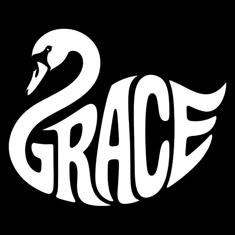 Grace - Logo du cygne cool