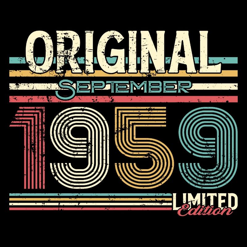 Édition limitée rétro de septembre 1959