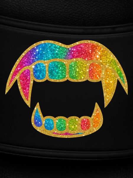 Rainbow Glitter Mouth