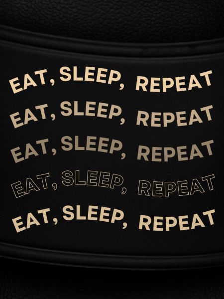 Eat Sleep Repeat Pattern