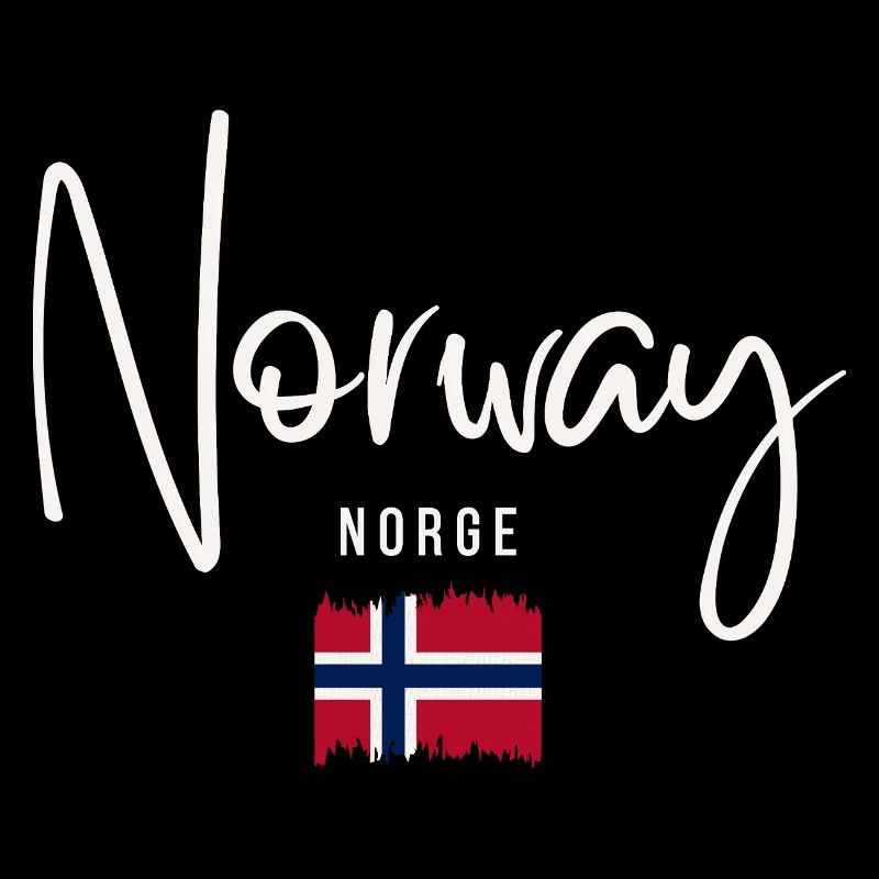 Stolzer Norweger, geboren in Norwegen