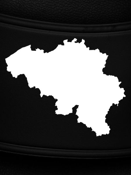 Belgien Landes-Silhouette