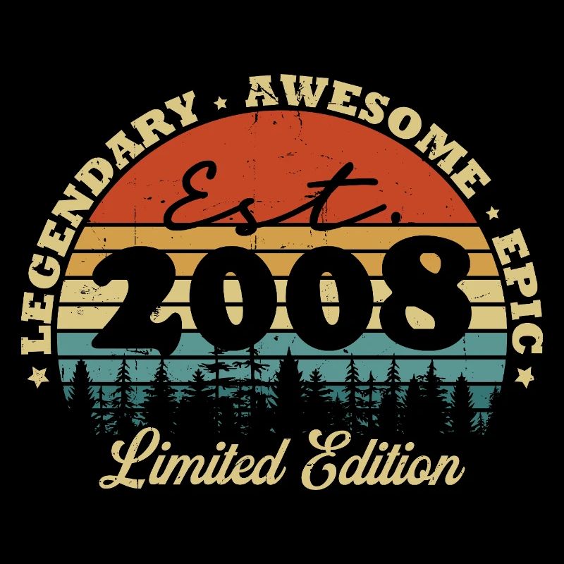 Legendary since 2008 – Vintage Birthday Gift