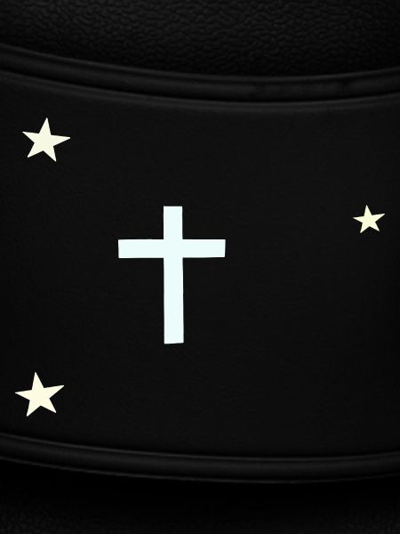 Celestial Cross with Stars