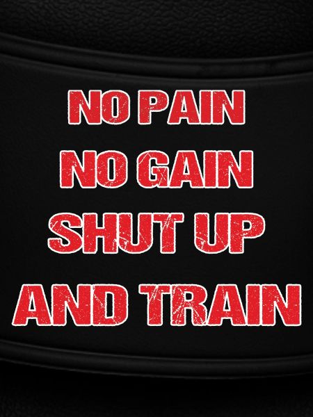 No Pain Shut up
