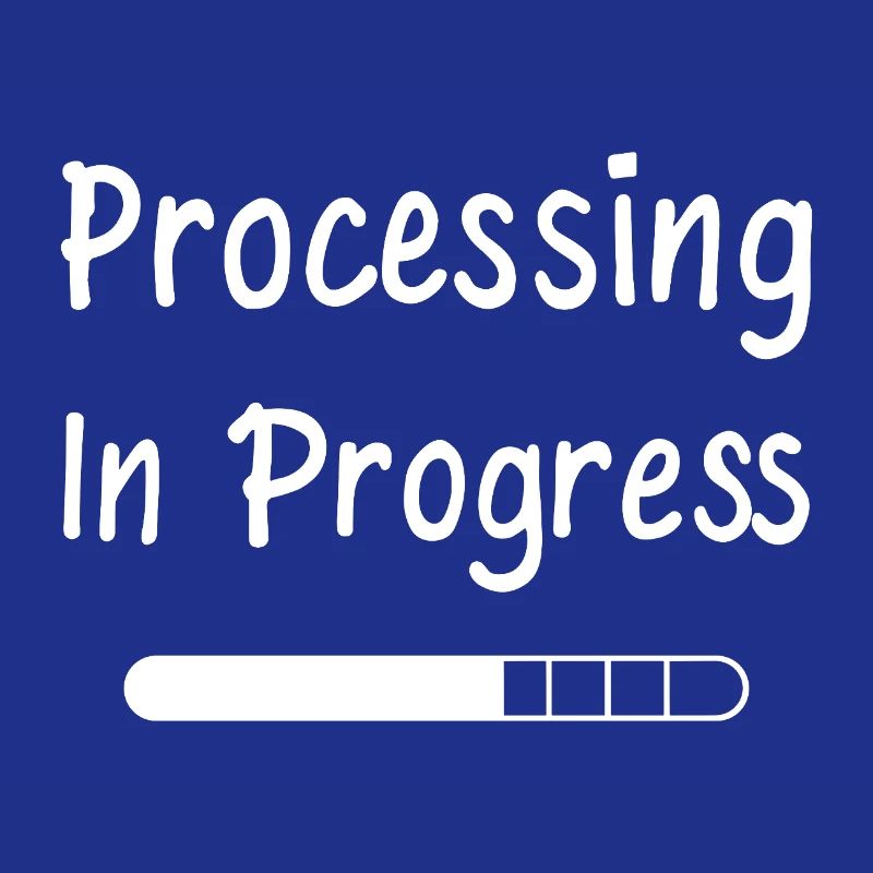 Processing In Progress Loading Bar Statement