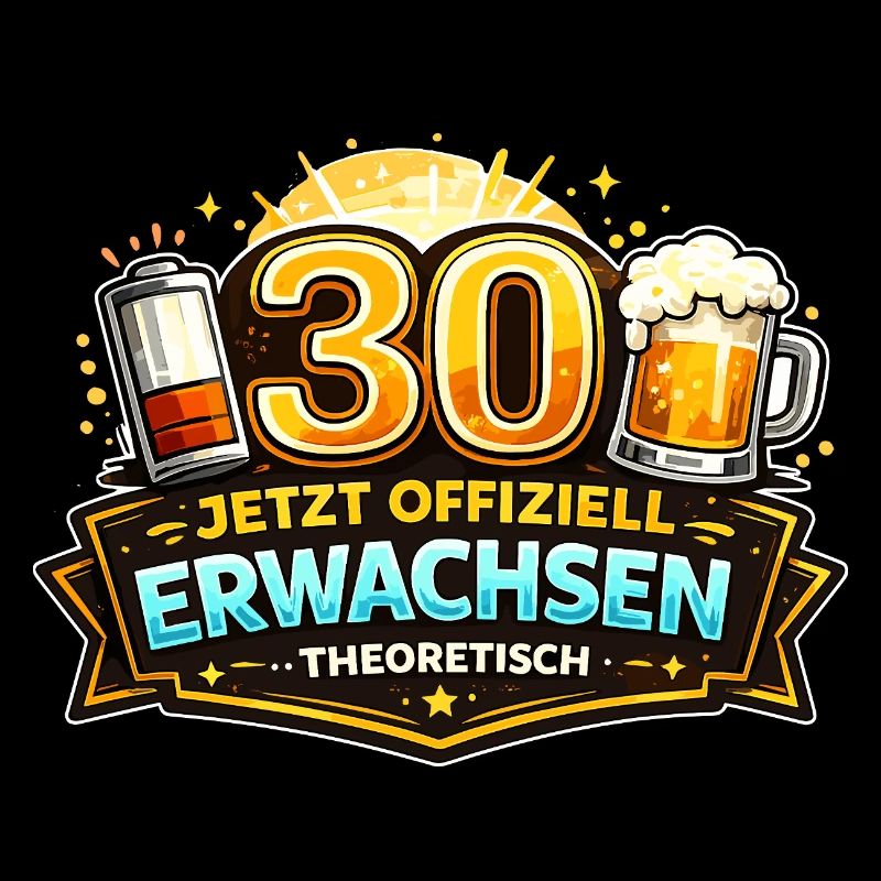 30 Jetzt Offiziell Erwachsen