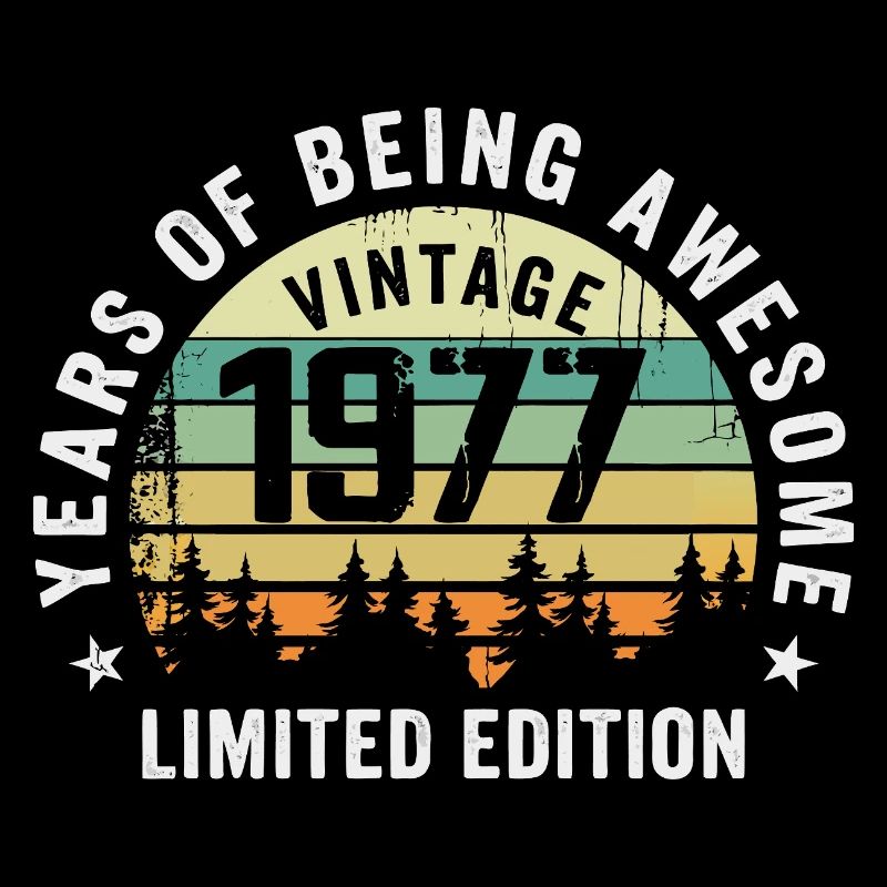 Legendary since 1977, Vintage Edition 1977 Retro