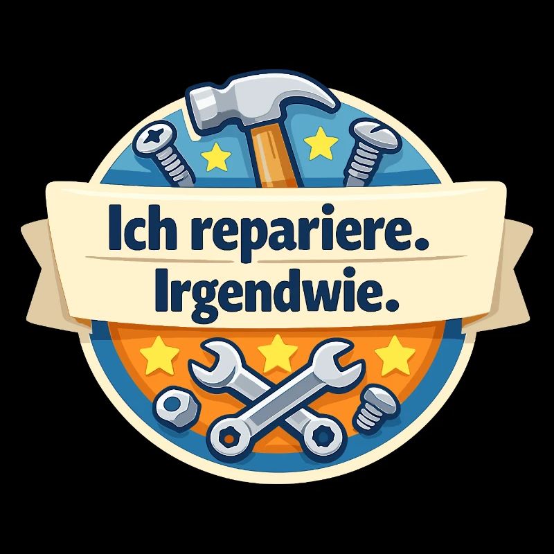 Ich repariere. Irgendwie.