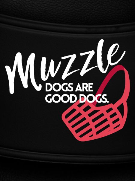 Muzzle dogs are good dogs