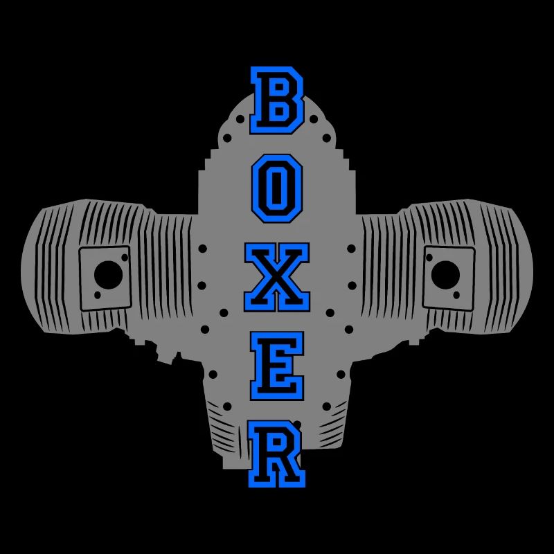 Boxer motor motorcycle motorcyclist biker