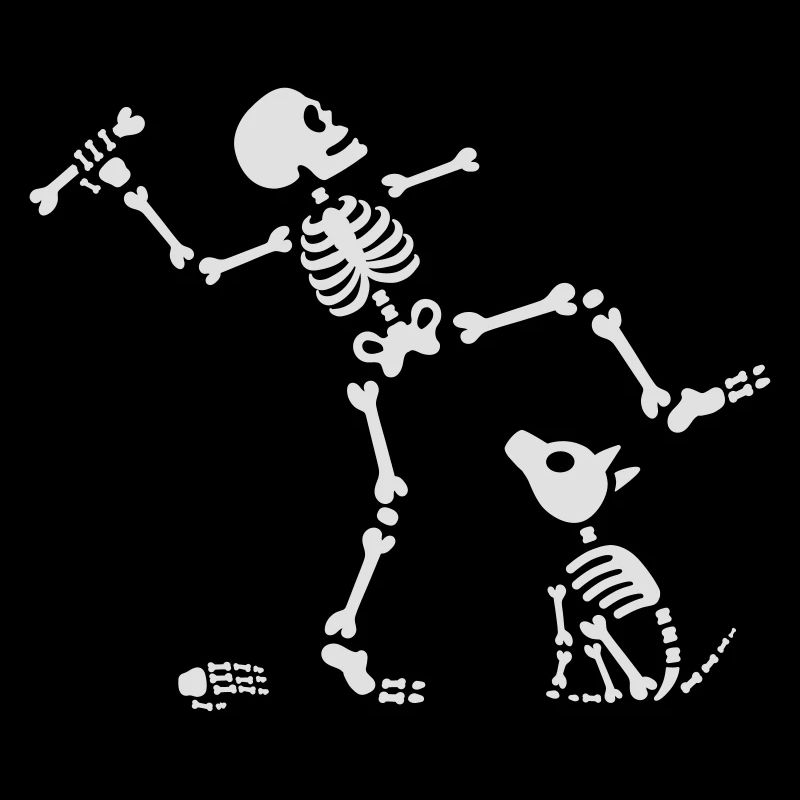 Go fetch bone dog skeleton arm