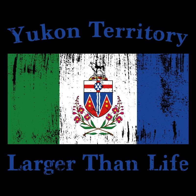 Drapeau du Yukon - Plus grand que nature