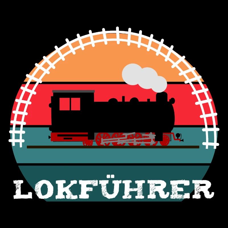 Lokführer Eisenbahn Dampflok
