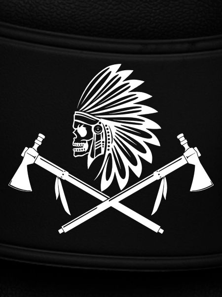 white indian warrior