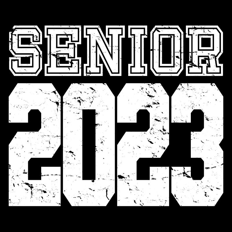 Senior 2023 Distressed Graduated Graduation Gift