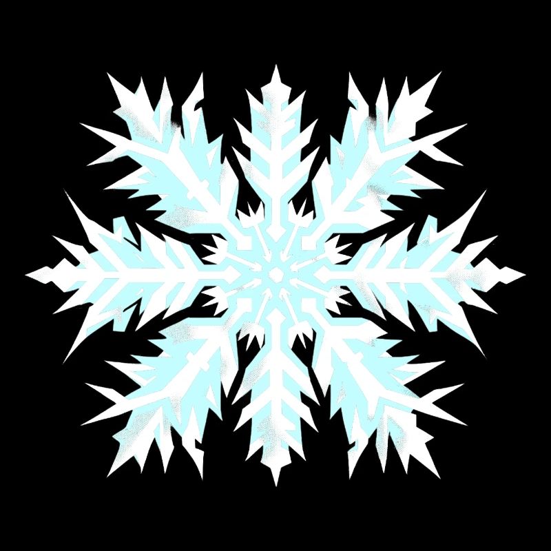 Snowflake White Skirt Christmas