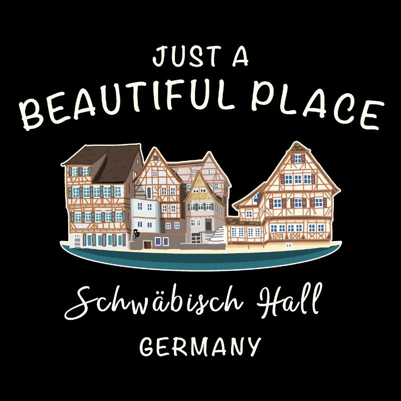 Schwäbisch Hall, Southern Germany, Drawing