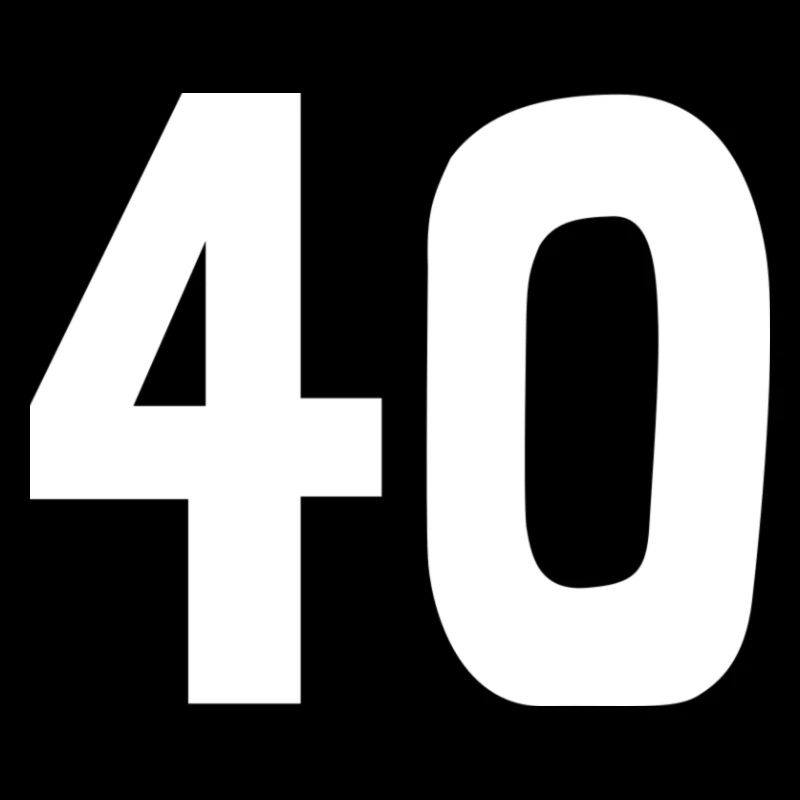 40. 40 YEARS. 40th ANNIVERSARY. 40TH ANNIVERSARY.