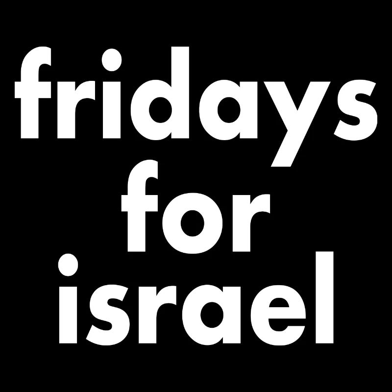 Fridays for israel