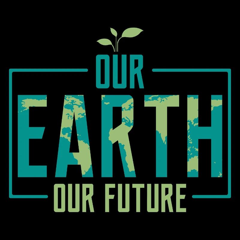 Our Earth Our Future Earth Day Environmental Plane