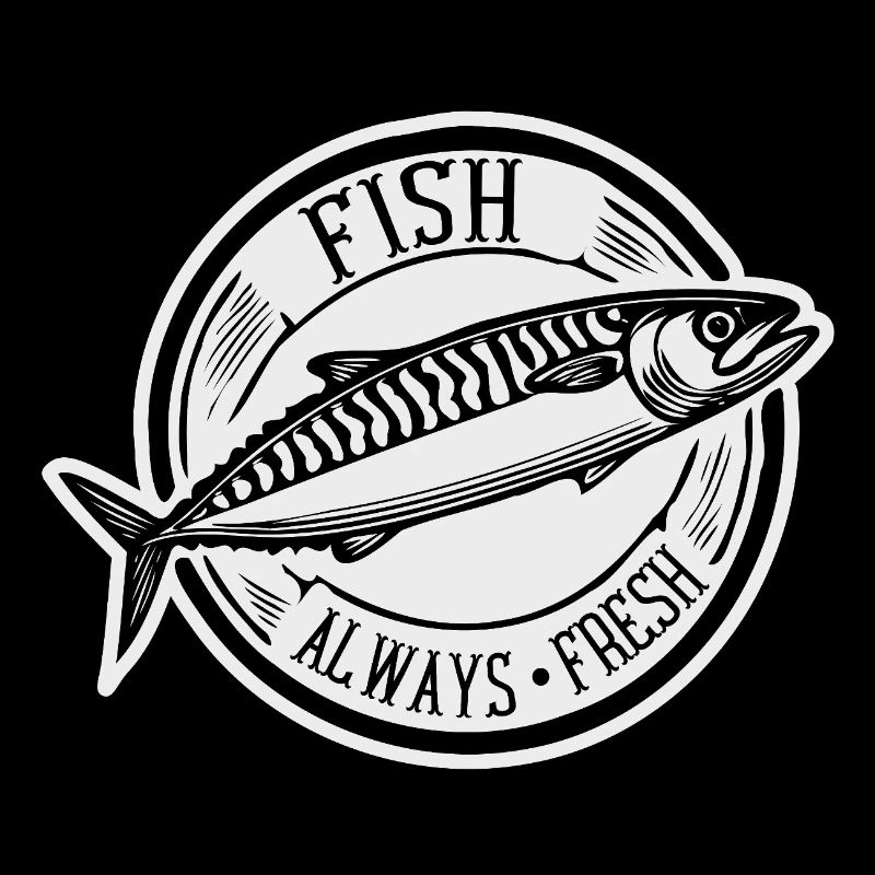 Vintage Fish Plaque – Nautical Angler Design