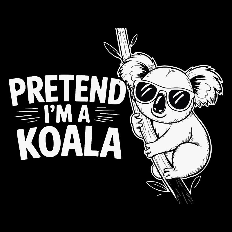 Faire semblant d’être un koala