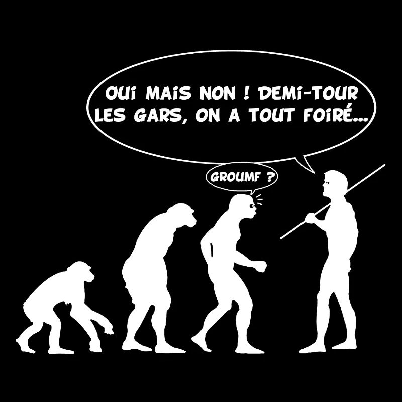 Evolutionsfehler (weiß)