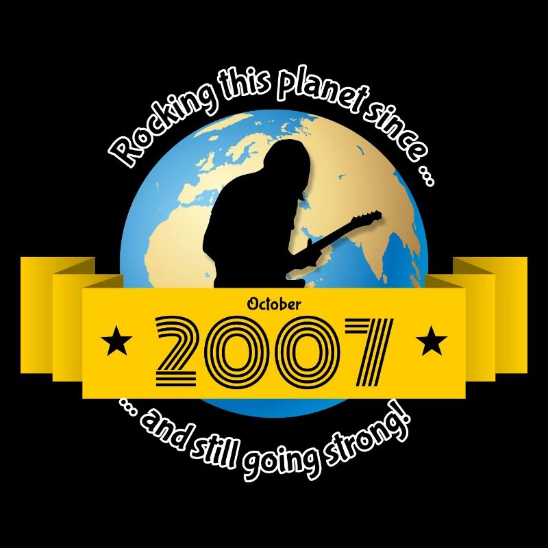 18. Geburtstag Rocking this planet since 10/2007
