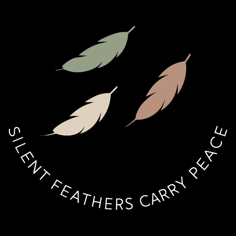 Feather And Dream Boho Festival Spiritual Pattern
