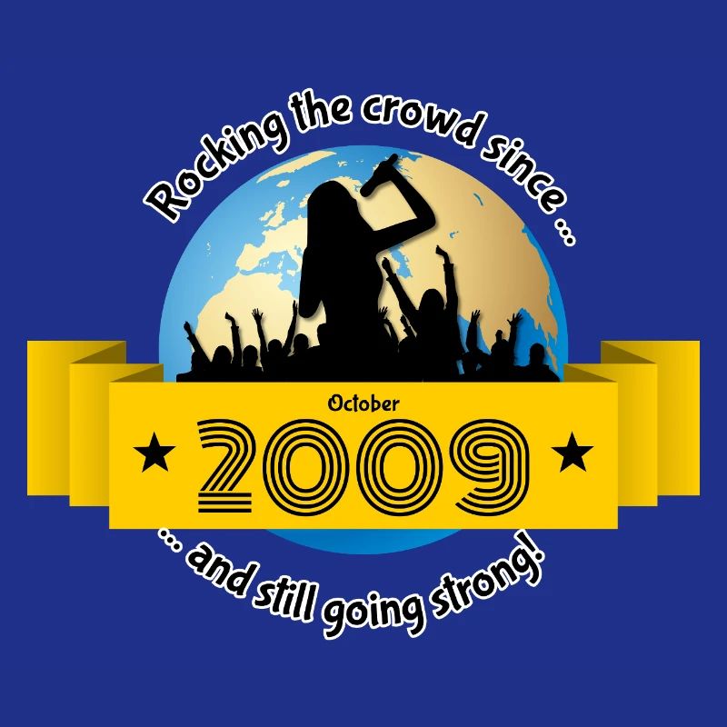 16. Geburtstag Rocking the crowd since 10/2009
