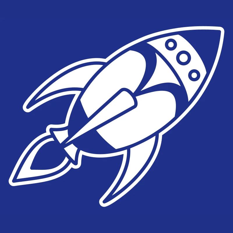 Retro Space Rocket – Space Spaceship Design