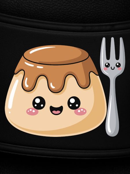 Pudding Mit Gabel