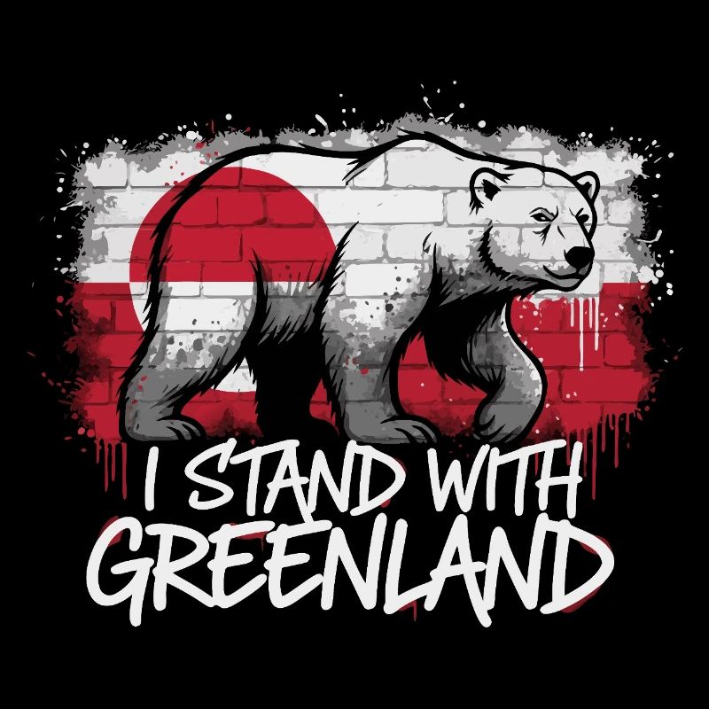 I Stand With Greenland – Eisbär