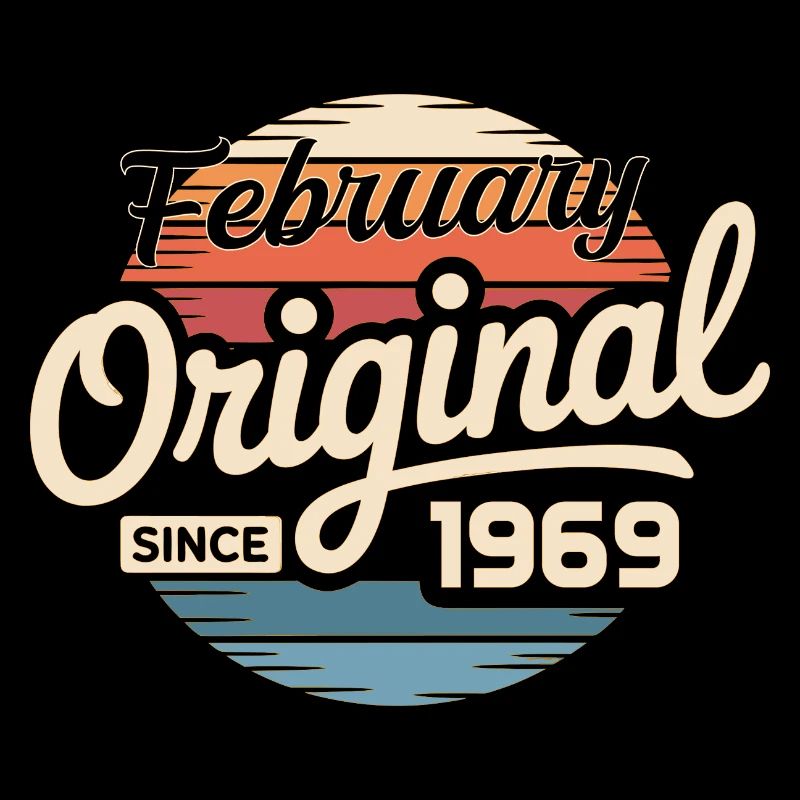Februar 1969 Geburtstagsgeschenk Februar 1969
