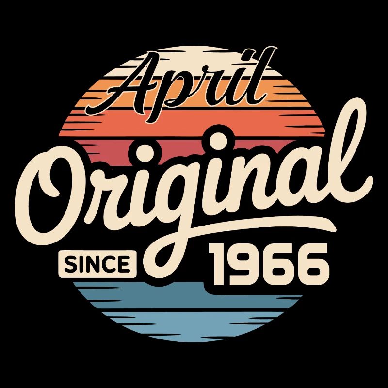 Born in april 1966 - 60th birthday april 1966