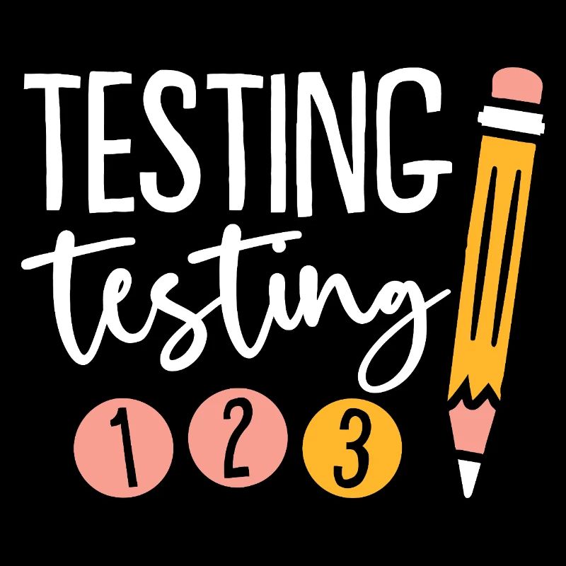 Bleistiftkritzeleien auf Schwarz testen