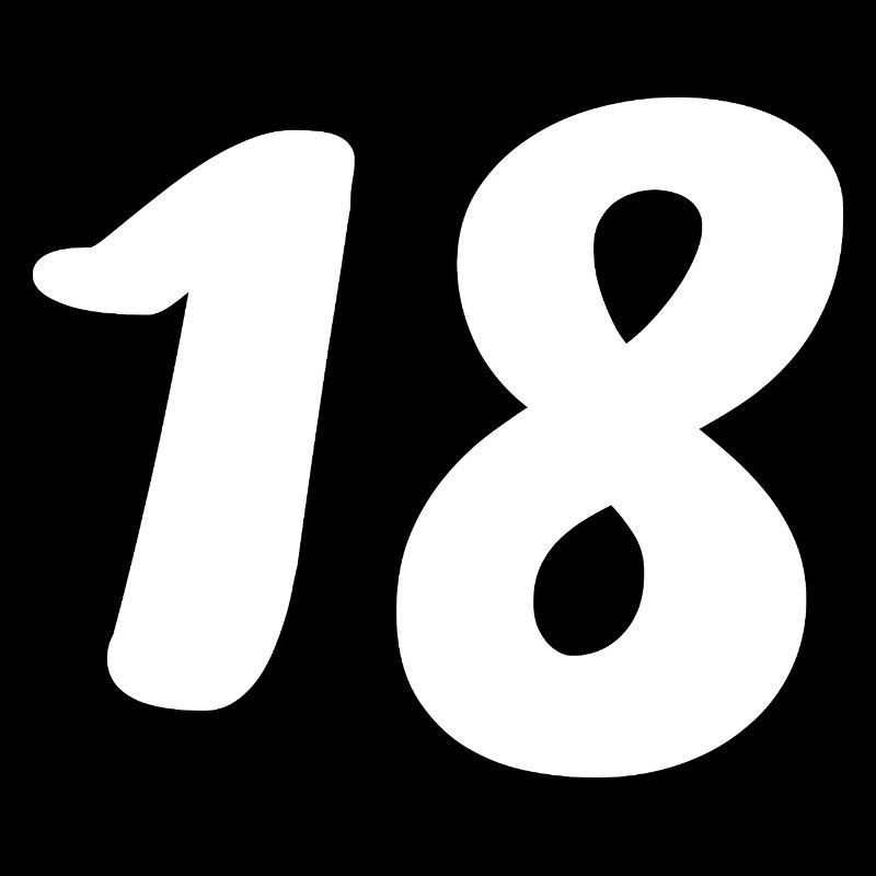 18. 18 ANS. 18e ANNIVERSAIRE. ANNIVERSAIRE 18 ANS.