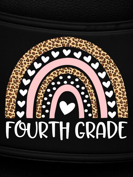 Leopard Rainbow Vierte Klasse Design