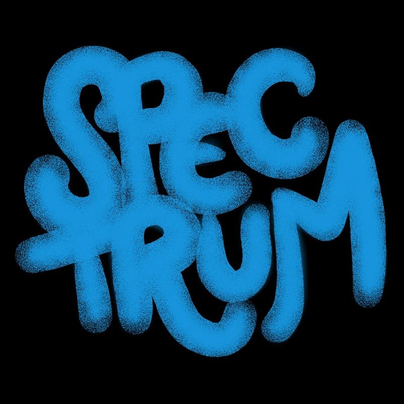 Spectrum Graffiti Style Neurodiversity Tee