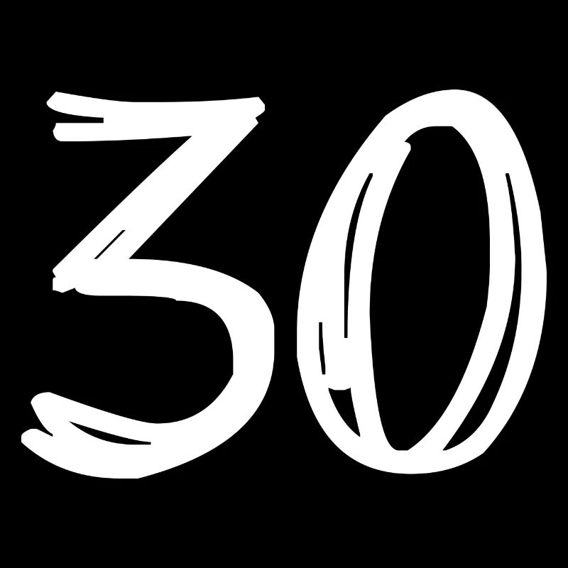 30 ANS. 30e ANNIVERSAIRE. ANNIVERSAIRE 30 ANS. 30