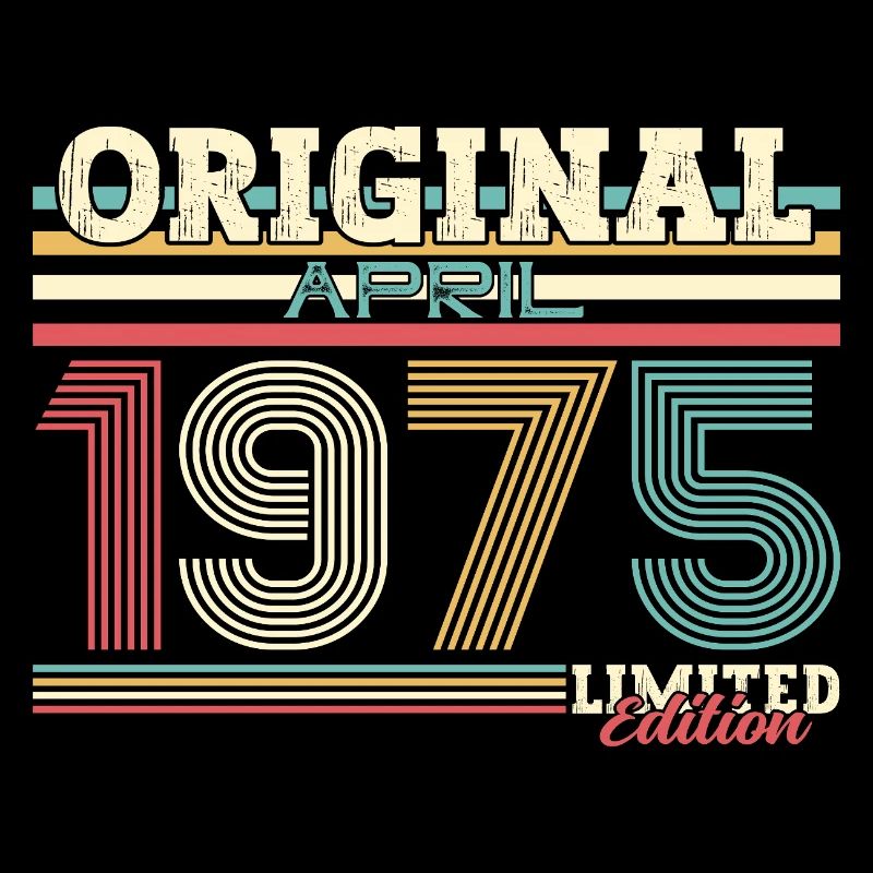 50ème Anniversaire Légende Avril Millésime 1975