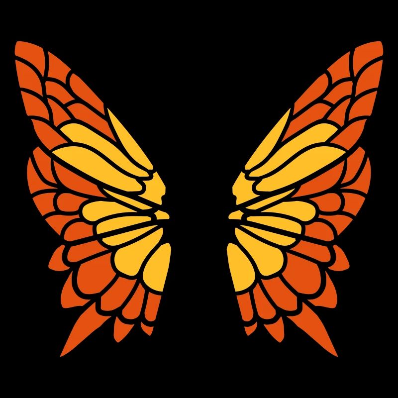 Papillon Fluegel Motif