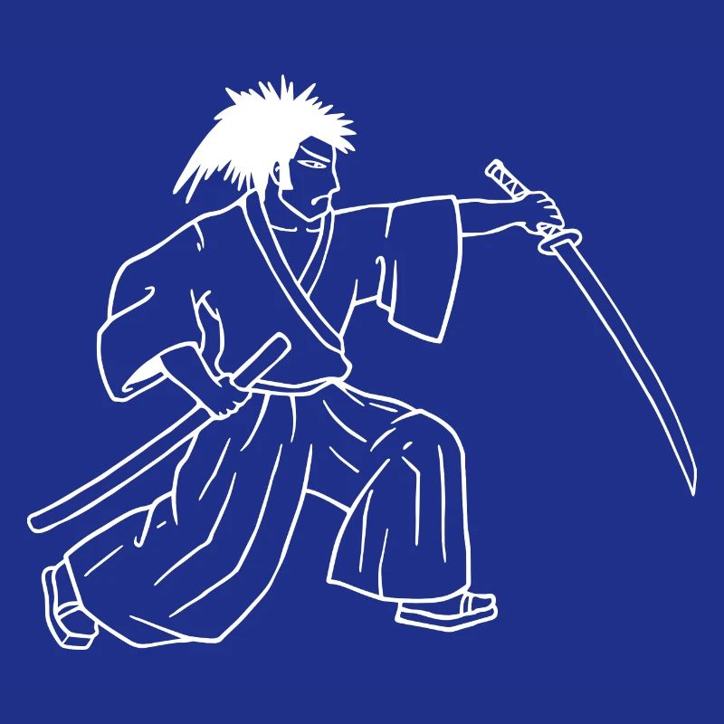 Samurai im Kampf