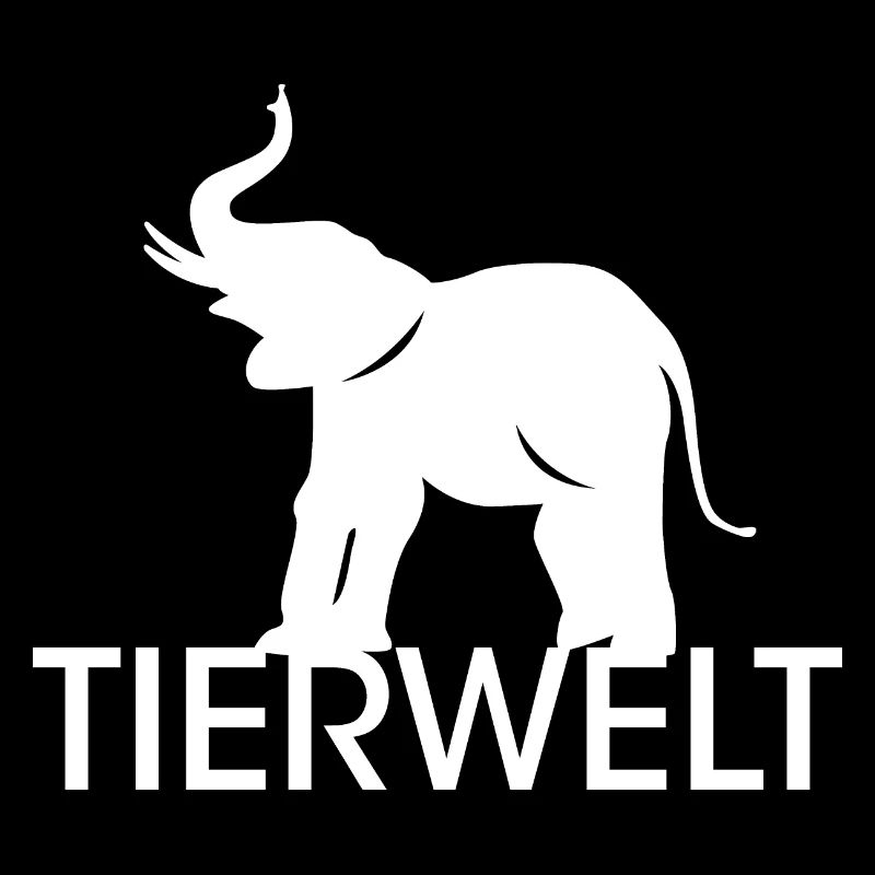 Tierwelt Elefant Symbol Logo Rüssel Tiere Icon