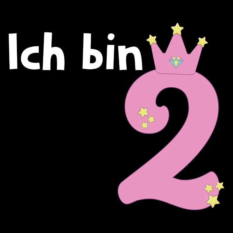 Ich bin schon 2 Mädchen 2 Jahre alt